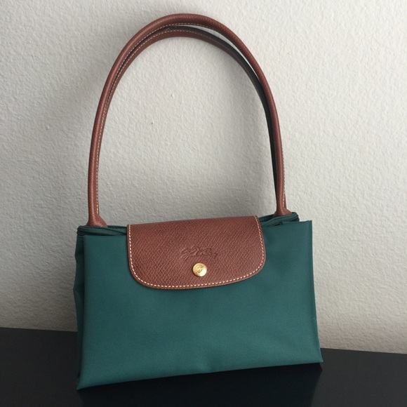 hunter green longchamp